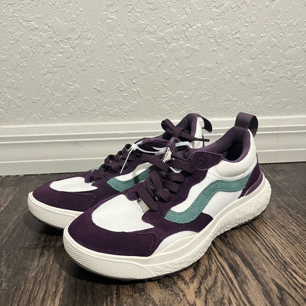 Vans Women's Chunky Athletic Sneakers in Purple, White & Teal